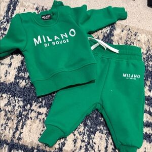 Milano Di Rouge Vibrant Green Tracksuit